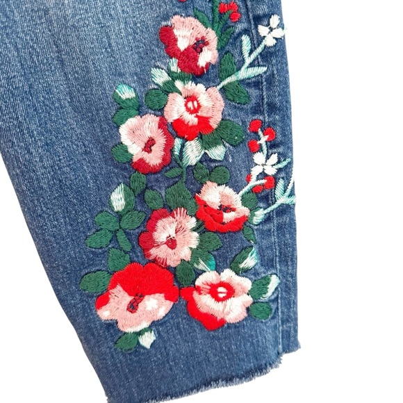 Madewell The High Rise Slim Boyjean Embroidered
Edition Denim Jeans Size 27 - Picture 8 of 15